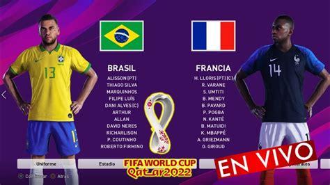 brasil vs francia 2022